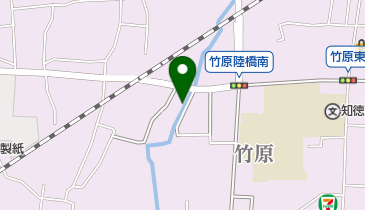 ヘアーラインの地図画像