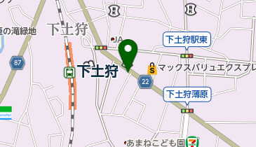 山田理容所の地図画像