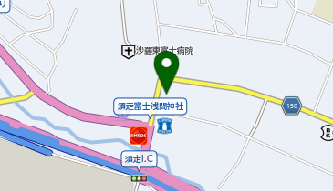 富士山八合目江戸屋の地図画像