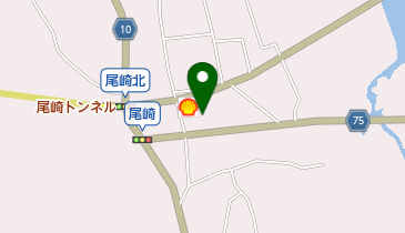 有限会社若尾石油店 夜間用の地図画像