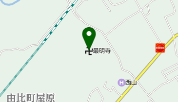 最明寺の地図画像