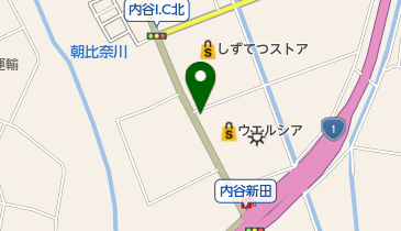 みどりや食堂の地図画像