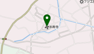 本寿寺の地図画像