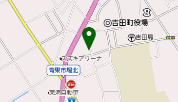 俵ふとん店の地図画像