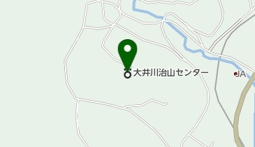 林野庁関東森林管理局大井川治山センターの地図画像