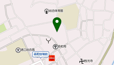 森町立 飯田幼稚園の地図画像