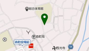 森町商工会の地図画像