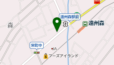 おしゃれの店ひふみの地図画像