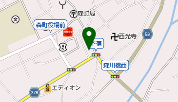 黒田薬店の地図画像