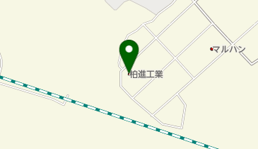 柏進工業株式会社の地図画像