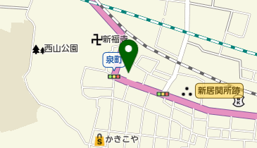 堀部乳母車店の地図画像