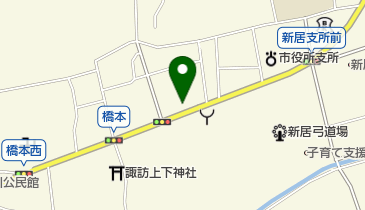 サトウ理容館の地図画像