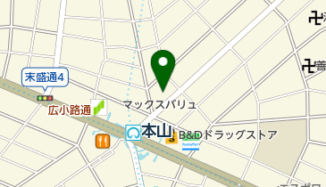 愛健はり接骨院の地図画像