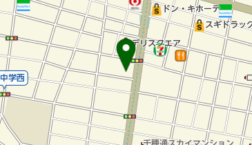 かに将軍名古屋今池店の地図画像