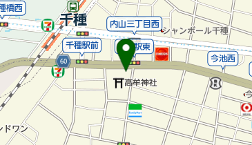 今池オートの地図画像