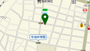 社団法人全国珠算学校連盟の地図画像