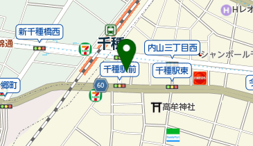 千手会の地図画像
