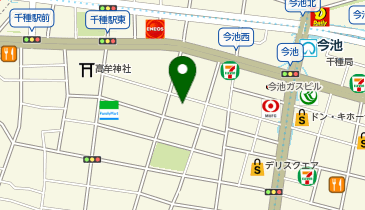 マルイチ貸衣裳今池本店の地図画像