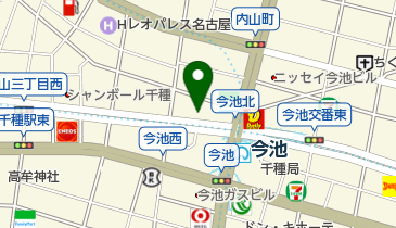 株式会社白洋舎 今池サービス店の地図画像