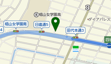 みのりやクリーニング本店の地図画像