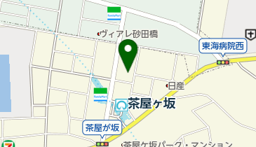 茶屋ヶ坂コンタクトの地図画像