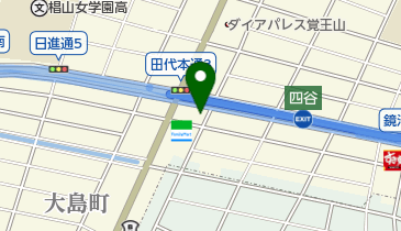 岡田屋酒店の地図画像