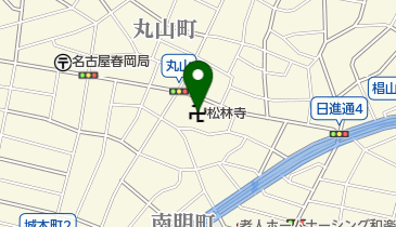 松林寺の地図画像