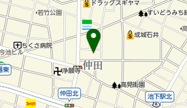 乗西寺の地図画像