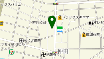 有限会社杉春精肉店の地図画像