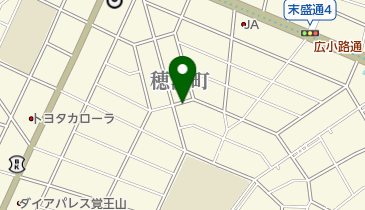 山重商店の地図画像