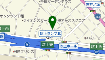 吹上八幡社の地図画像