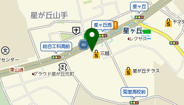 株式会社坪井花苑 名古屋三越 星ヶ丘店の地図画像