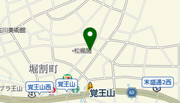 魚長青果の地図画像
