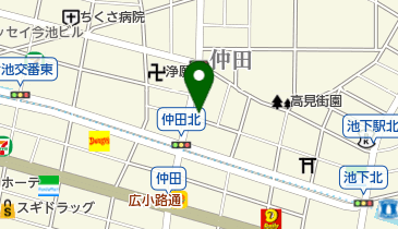 杉浦時計店の地図画像