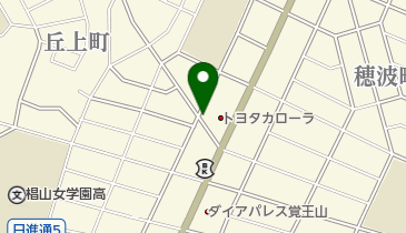 千草時計店の地図画像