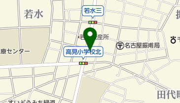 羽田野時計店の地図画像