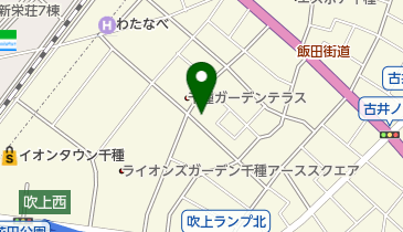 スーパーバイク便の地図画像