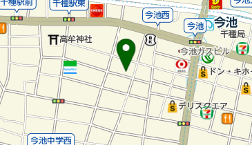 愛ヘアーサロンの地図画像