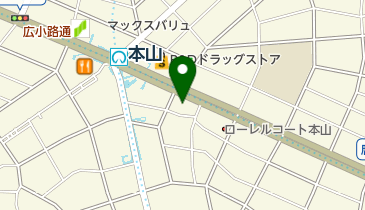 ビューティックマリーの地図画像