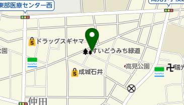 森内科医院の地図画像