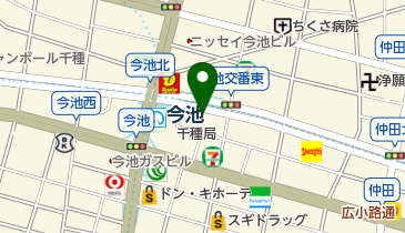 大橋商事株式会社の地図画像