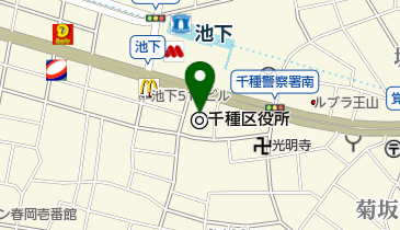 千種保健センターの地図画像