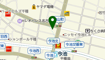 明治安田生命保険相互会社名古屋東支社 名古屋中央営業所の地図画像