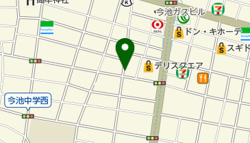 麻雀クラブニコニコの地図画像