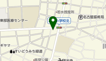 若水十全薬局の地図画像