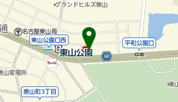 ヤマヨシ東山店の地図画像