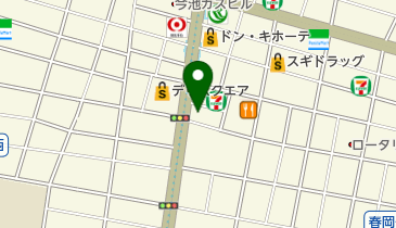 ヘアーサロンイケヤマの地図画像