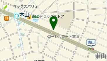 街かど屋 本山東店の地図画像