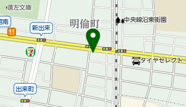 上田ユニフォームの地図画像