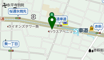 フクイケンジダンスアカデミーの地図画像